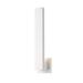 Orren Ellis Dover 1 - Bulb Integrated LED Outdoor Flush Mount Metal in White | 18.5 H x 4.5 W x 4 D in | Wayfair 7FEF16FAA0414A648ED347B53461B631