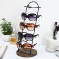 Gracie Oaks 5 Tier Sunglasses Eyewear Display Holder Metal in Black | 16.25 H x 6.5 W x 6.5 D in | Wayfair EE626B642A34419CA7D3F2557F5B381E