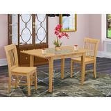 Winston Porter Valletta Butterfly Leaf Solid Rubberwood Dining Set Wood in Brown | Wayfair D0C76425750A4734AD5971F0ECF5DF7E