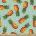 East Urban Home fab_27583_Ambesonne Retro Fabric By The Yard, Poly Style Pineapples Motif Vintage Beach Summer Modern Illustration | 58 W in | Wayfair