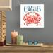 Breakwater Bay Beach House Kitchen III by Lisa Audit - Wrapped Canvas Painting Print Canvas in Blue/Red/White | 12 H x 12 W x 1.25 D in | Wayfair