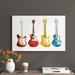 Zipcode Design™ String Band I by Annie Warren - Wrapped Canvas Print Canvas, Wood in White | 24 H x 36 W x 1.25 D in | Wayfair