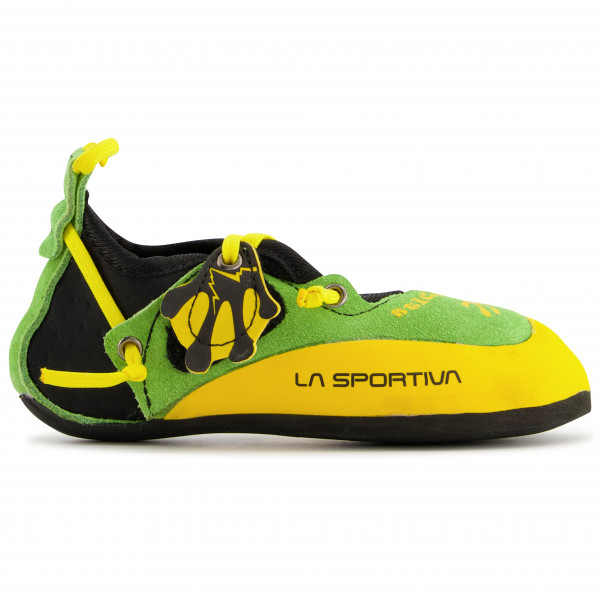 La Sportiva - Kid's Stickit - Kletterschuhe 32/33 | EU 32-33 gelb/grün/oliv
