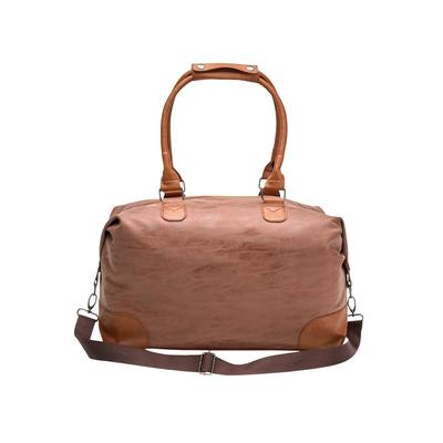 Men's Big & Tall Oversized Weekender Bag by KingSize in Brown