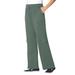 Plus Size Women's Pull-On Knit Cargo Pant by Woman Within in Pine (Size 22/24)