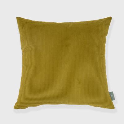 Solid Ribbed Toss Pillow by Evergrace Home in Green (Size 18" X 18")