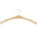 NAHANCO Wood Standard Hanger for Dress/Shirt/Sweater Wood in Brown | 4 H x 16.75 W in | Wayfair 30017