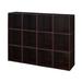 Ebern Designs Niche Cubo Storage Organizer Open Bookshelf Wood in Brown | 39 H x 52 W x 13 D in | Wayfair E783518DD9314551B3627A7F3DB7D537