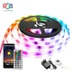 Bande lumineuse LED RGB 5050 ruban lumineux Flexible couleur contrôlée par application