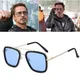 Lunettes de soleil carrées Iron Man Tony Stlavabo pour hommes lunettes de pêche lunettes