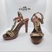 Coach Shoes | Coach Simona Platform Sandals | Color: Tan | Size: 8