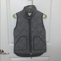 J. Crew Jackets & Coats | J. Crew Herringbone Vest | Color: Gray/White | Size: Xxs