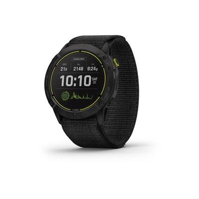 Garmin Enduro Watches Black DLC Body with Nylon Band 010-02408-01