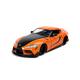 Jada Toys Fast & Furious 2020 Toyota Supra, Tuning-Modell im Maßstab 1:24, zu öffnende Türen, Motorhaube und Kofferraum, orange