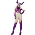 miccostumes Women's Deluxe Mount Lady Cosplay Costume With Foam Horns (M)