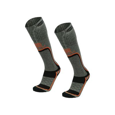 Mobile Warming Premium 2.0 Merino Heated Socks - Mens Gray/Black Medium MWMS07010421
