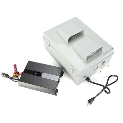 Wet Sounds Amplifier System-4 4-Channel Amplifier, Outdoor Enclosure