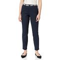 TOM TAILOR Damen Chino Slim Hose 1024233, 10668 - Sky Captain Blue, 34W / 30L