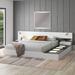 Wade Logan® Cuyuna Solid Wood Bedroom Set Wood in Black/Brown/White | California King | Wayfair A32722BEA0E1479FBBE13E29DC465222