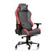 Luxe Master Ultra Max Office, Desk, Ergonomic & Gaming Chair Faux Leather in Red/Gray | 56.1 H x 31 W x 19.9 D in | Wayfair 1A121313AA1323