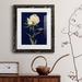 House of Hampton® Pretty as a Peony - Picture Frame Print on Paper in Black/Indigo/Pink | 24 H x 18 W x 1.5 D in | Wayfair
