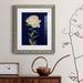 House of Hampton® Pretty As A Peony - Picture Frame Print on Paper in Black/Indigo/Pink | 24 H x 18 W x 1.5 D in | Wayfair