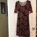 Lularoe Dresses | Lularoe Floral Nicole Dress Size M Nwt | Color: Black/Orange | Size: M