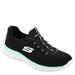 Skechers Sport Summits-Cool Classic Athletic Sneaker - Womens 8.5 Black Sneaker Medium