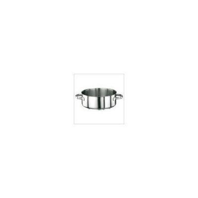 Paderno World Cuisine 11009-28 Rondeau Pot with Welded Handles - Stainless Steel