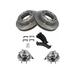 2007 Chevrolet Silverado 3500 Classic Front Brake Pad and Rotor and Wheel Hub Kit - TRQ