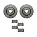 2012-2013 Buick Regal Front Brake Pad and Rotor Kit - TRQ BKA16671