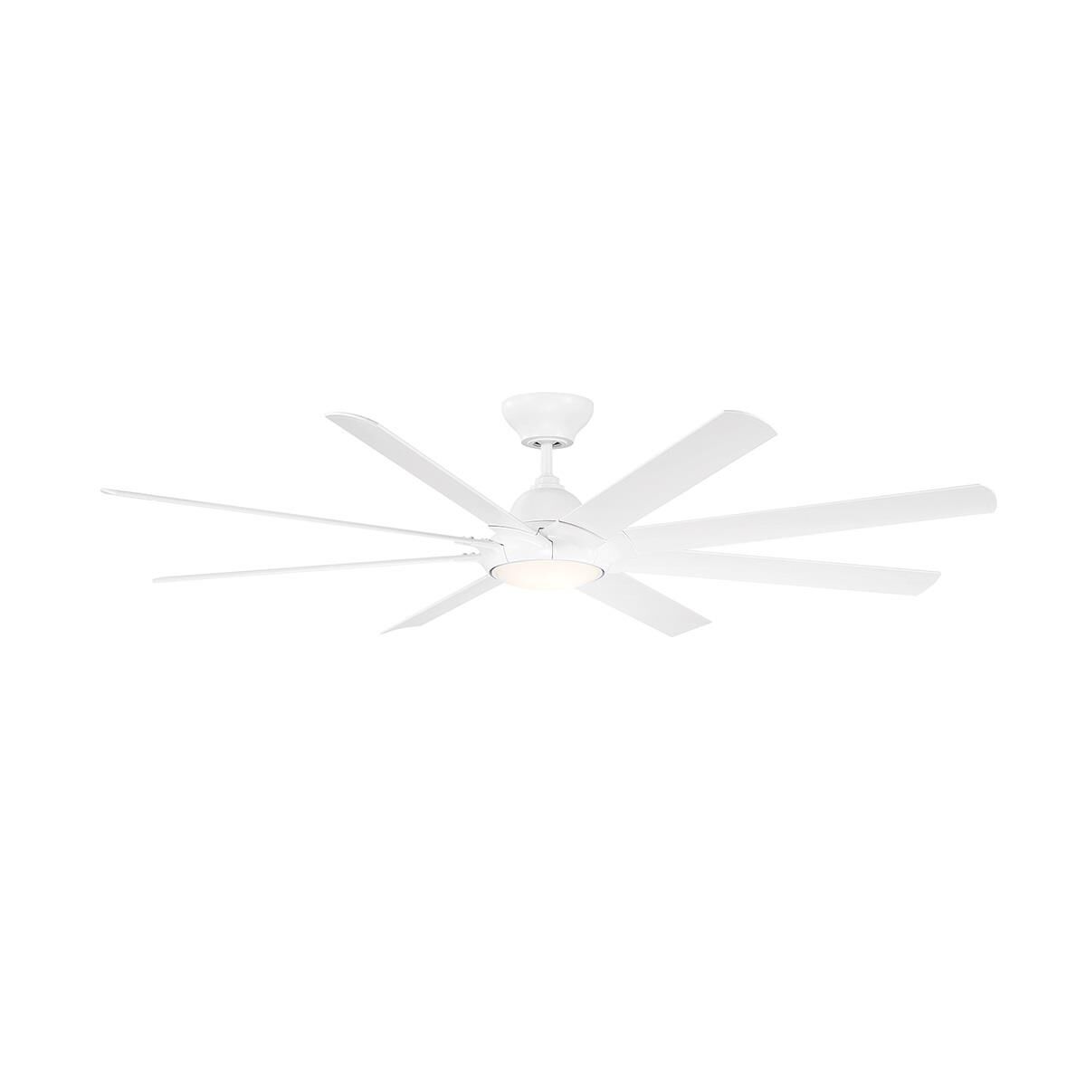 Modern Forms Hydra Outdoor Rated 80 Inch Ceiling Fan with Light Kit - FR-W1805-80L-35-MW