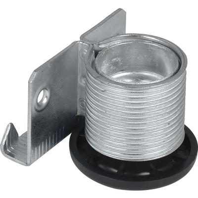 Camar - Höhenversteller zum Einschlagen ø38 mm Stahl verzinkt/Kunststoff schwarz Image