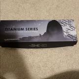 Urban Outfitters Other | Brand New Titanium Straightner | Color: Black/Silver | Size: Os