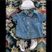 Converse Matching Sets | Converse Hat And Booties. Denim Shirt | Color: Blue | Size: 12-18mb