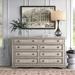 Hetton 8 Drawer 66" W Double Dresser Wood in White Laurel Foundry Modern Farmhouse® | 38 H x 66 W x 19 D in | Wayfair