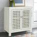 Kelly Clarkson Home Shoshanna Accent Cabinet Wood in White | 38 H x 37.5 W x 17.5 D in | Wayfair EA79BFC96BA4482FB7CECD3C770A20A9