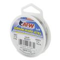 American Fishing Wire Surflon Micro Ultra, Nylon Coated 1x19 Stainless Steel Leader Wire, 11LB Test, 12" Diameter, Bright 5M