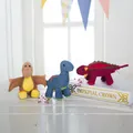 Poupée adorable en peluche pour enfants Mini tyrannosaure ankylosaure pterosaure Dino jouet