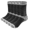 YUEDGE-Chaussettes de sport athlétiques en coton pour hommes chaussettes thermiques chaussettes de