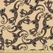 East Urban Home Ambesonne Salamander Fabric By The Yard, Reptile Animal Lizards w/ Tribal Ornaments & Motifs Repetition | 36 W in | Wayfair