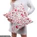 East Urban Home Ambesonne Love Fabric By The Yard, Valentine Hearts Gatherings Engagement Honeymoon Arrow Doodle Style Print | 36 W in | Wayfair