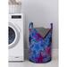 East Urban Home Ambesonne Psychedelic Laundry Bag, Dotted Starfish & Pebbles Maritime Theme Aquatic Animal Pattern Print | 19 H x 13 W in | Wayfair