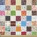 East Urban Home Ambesonne Retro Fabric By The Yard, Big Patchwork Of Different Patterns Traditional Classical Old Fashioned | 58" W x 72" L | Wayfair