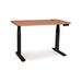 Copeland Furniture Invigo Height Adjustable Desk w/ Built in Outlets Wood/Metal in Black | 72 W in | Wayfair 3072-RRC-EE-03-B-G-M-P-N-N-N