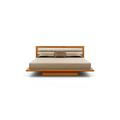 Copeland Furniture Moduluxe Platform Bed Wood and /Upholstered/Genuine Leather in Brown | 29 H x 66 W x 86 D in | Wayfair 1-MPD-22-23-Hemp