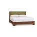 Copeland Furniture Sloane Platform Bed Wood and /Upholstered/Polyester in Green | Wayfair 1-SLO-22-04-89145