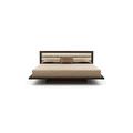 Copeland Furniture Moduluxe Platform Bed Wood and /Upholstered/Genuine Leather in Brown | 29 H x 66 W x 86 D in | Wayfair 1-MPD-22-43-Hemp