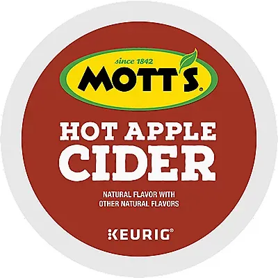 Mott's Hot Apple Cider K-Cup® Box 12 Ct - Kosher Single Serve Pods