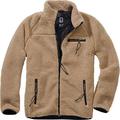 Brandit Men's Teddyfleece Jacket Teddy Fleece, Camel, 5XL